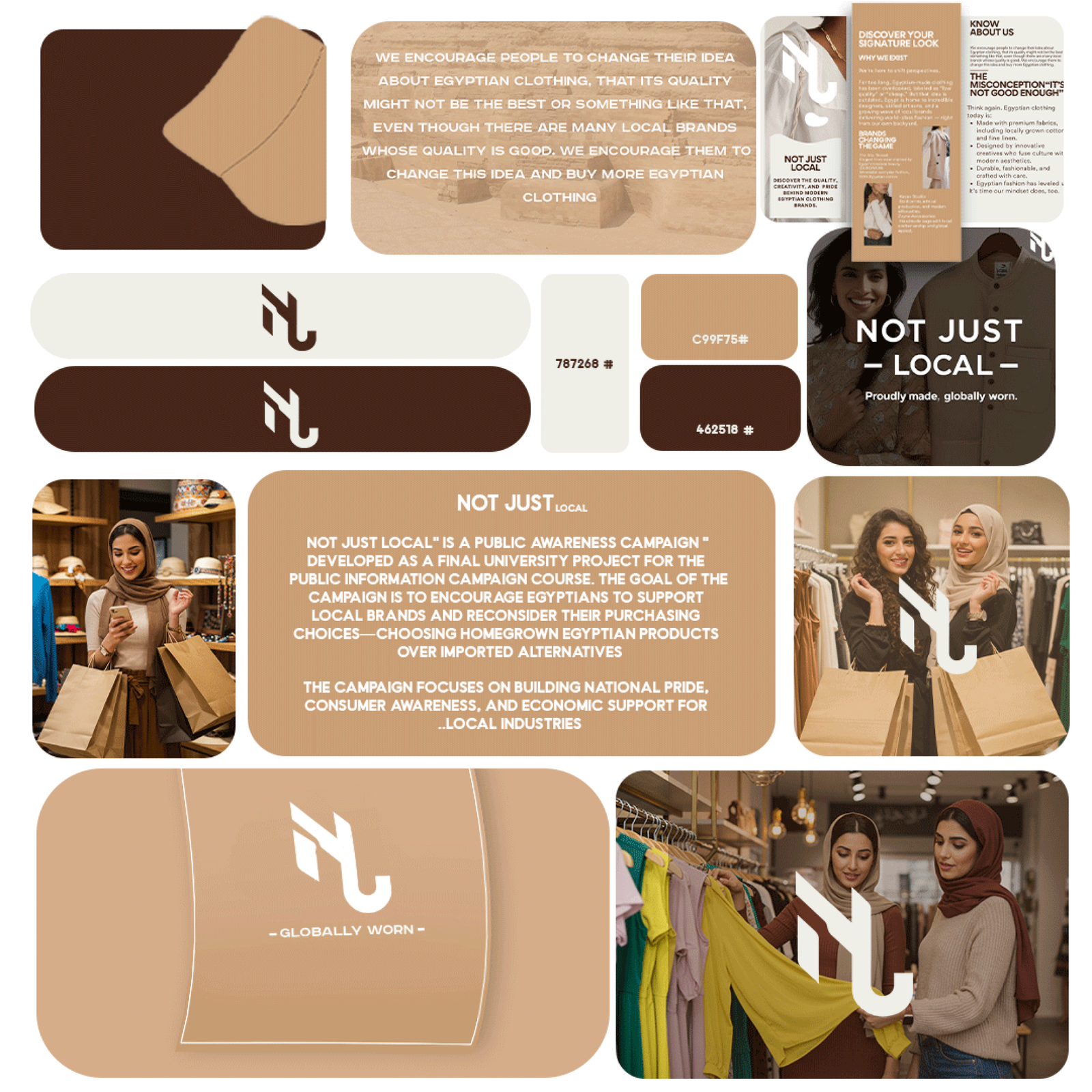 Not Just Local — Public Awareness Campaign