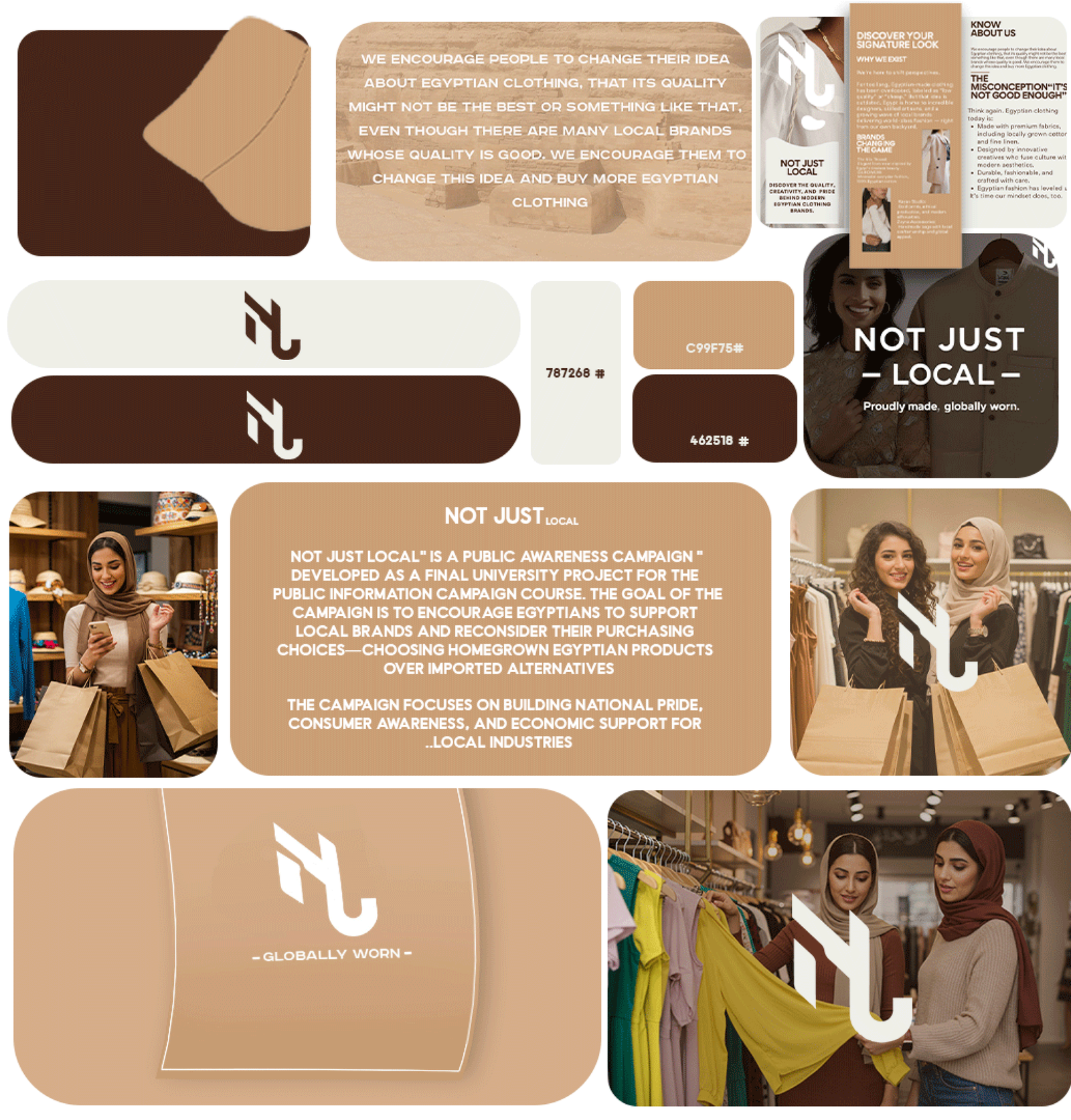 Not Just Local — Public Awareness Campaign