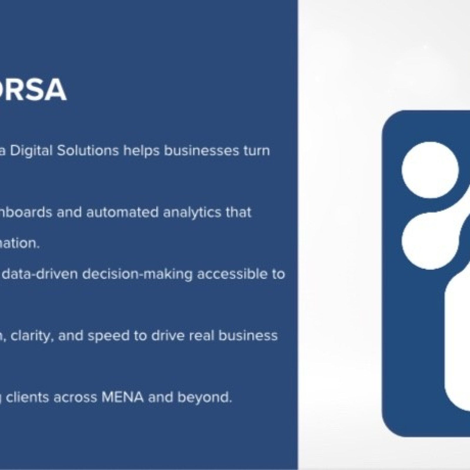 Introducing | Forsa Digital Solutions
